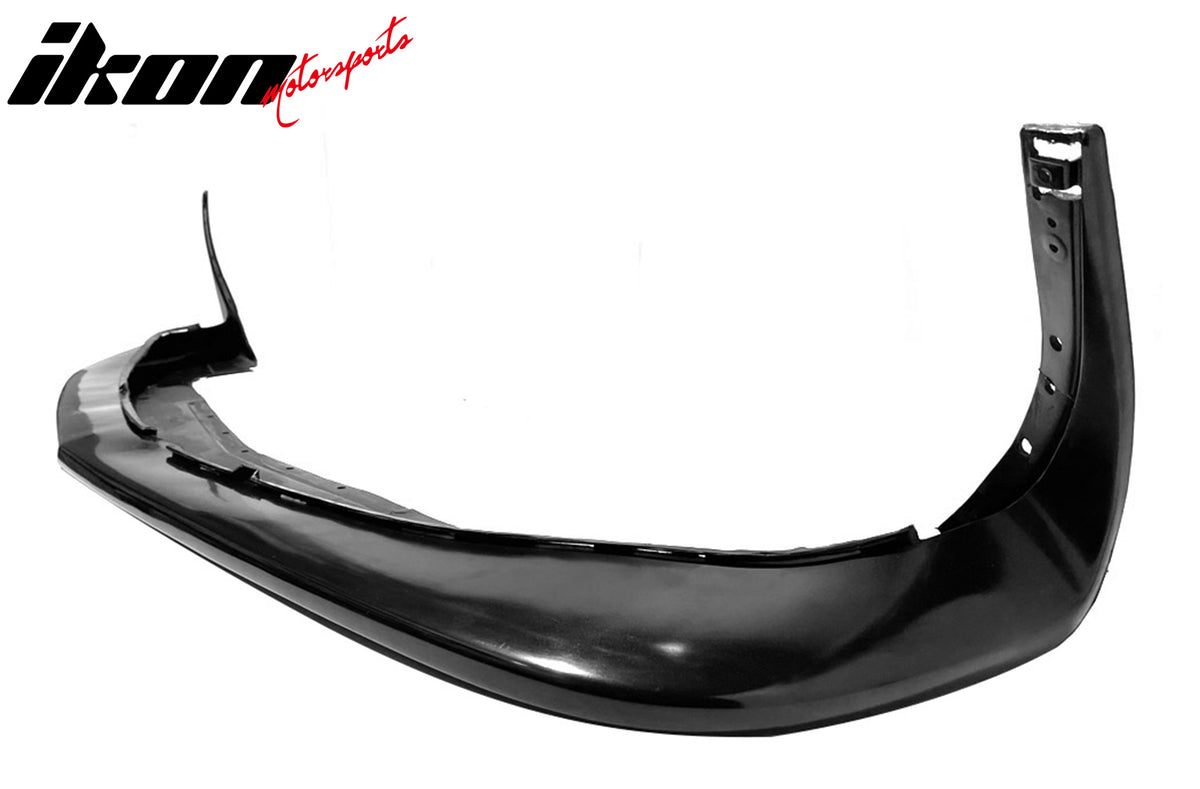 Fits 15-20 Dodge Challenger Front Bumper Lip Spoiler Splitter Unpainted Black PU