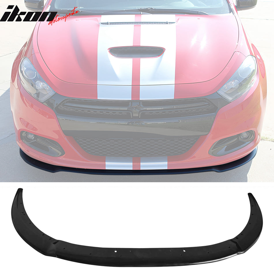 2013-2016 Dodge Dart GTS Style Unpainted Front Lip SplitterKit PU