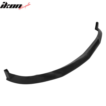 Fits 10-12 Ford Mustang V6 Front Bumper Lip Spoiler Splitter Unpainted Black PU