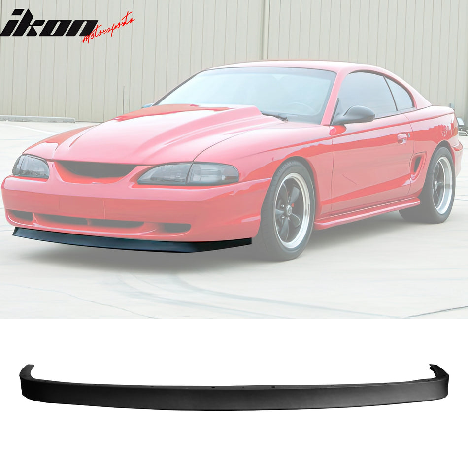 1994-1998 Ford Mustang Unpainted Front Lip SplitterSpoiler Kit PU