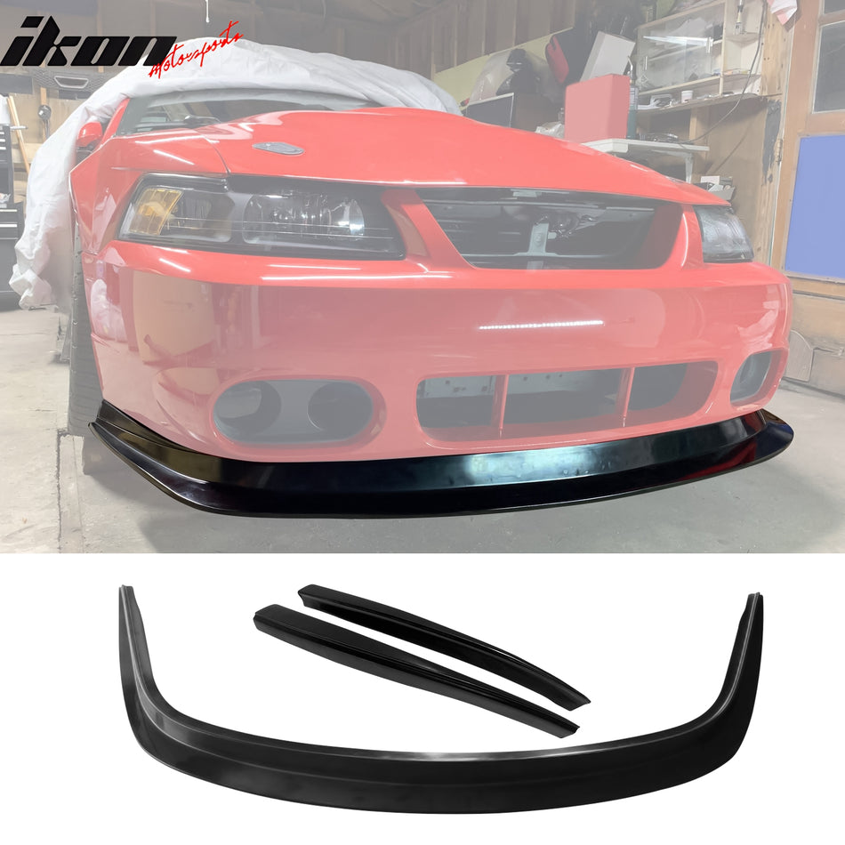 2003-2004 Ford Mustang SVT Cobra MDA Style Front Bumper Lip Spoiler PU