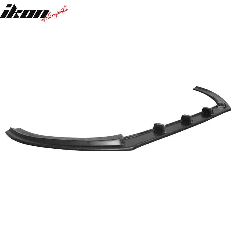 Fits 16-18 Ford Focus RS Front Bumper Lip Spoiler Splitter Unpainted Black PU