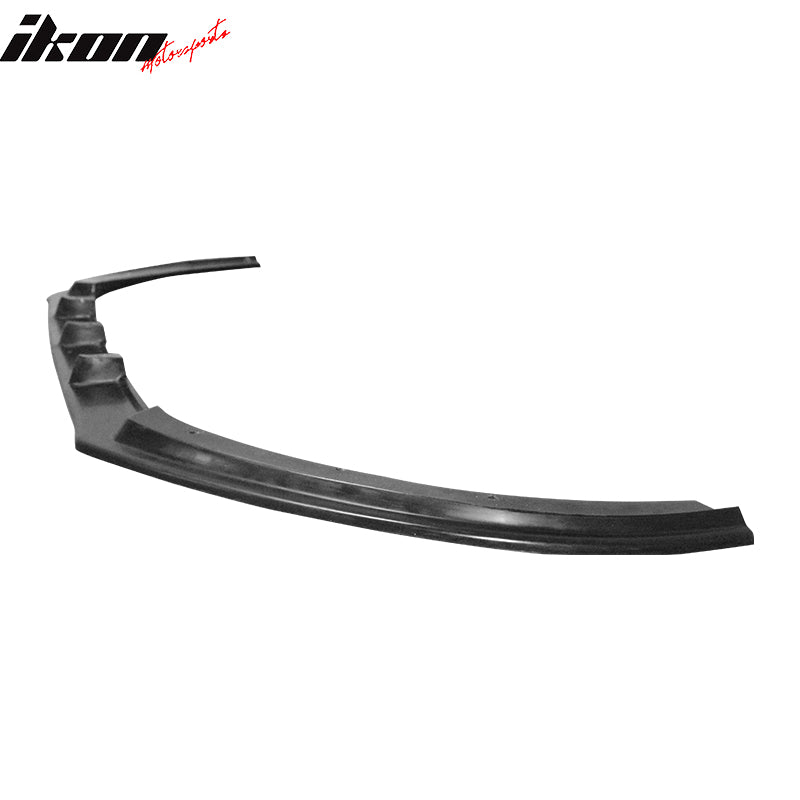 Fits 16-18 Ford Focus RS Front Bumper Lip Spoiler Splitter Unpainted Black PU