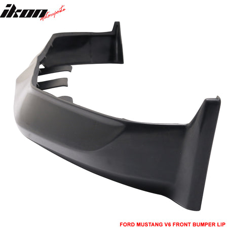 Fits 05-09 Ford Mustang V6 Only 3C Style Front Bumper Lip Spoiler Unpainted PU