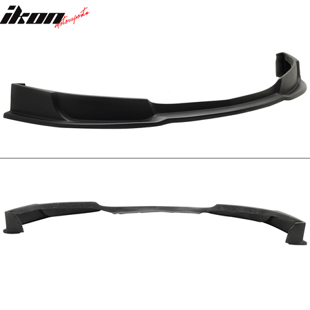 Fits 10-12 Ford Mustang V6 Only Front Bumper Lip Spoiler Unpainted Black PU