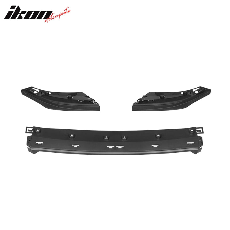 Fits 10-14 Ford Mustang GT500 OE Style Front Bumper Lip Spoiler Unpainted 3PCS