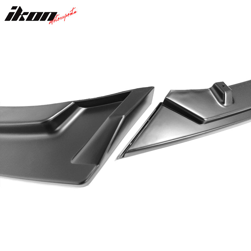 Fits 21-23 Ford Mustang Mach-E GT 3PCS Front Bumper Lip Spoiler PP