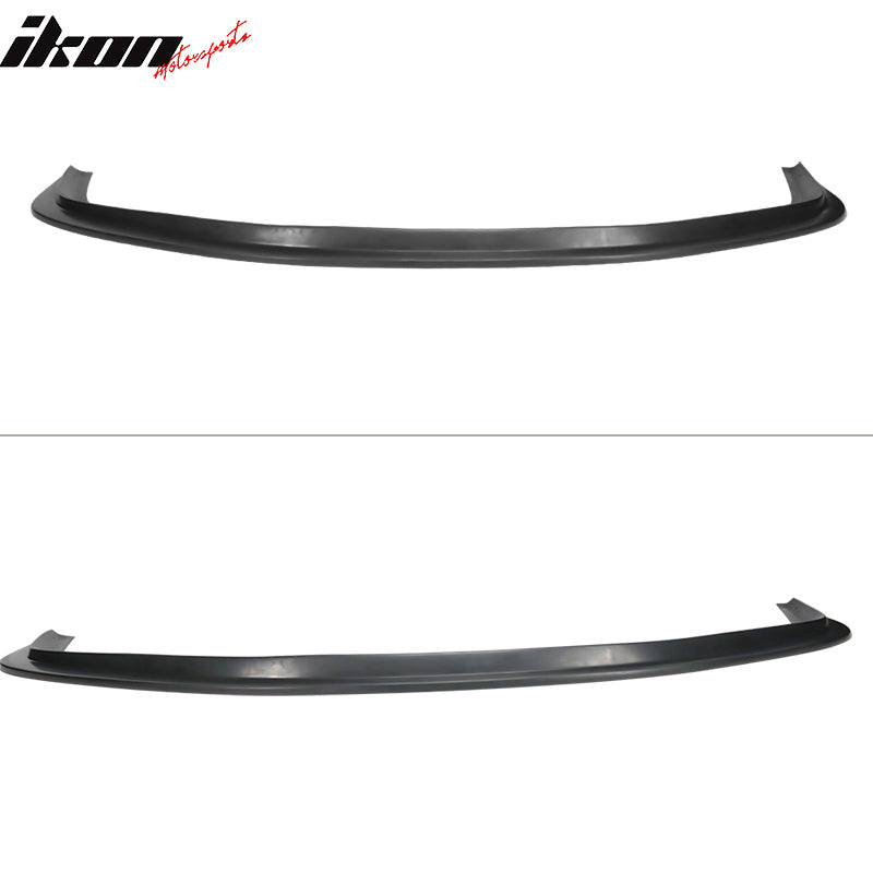 Compatible With 01-02 Honda Accord 4 Door MDA Style Front Bumper Lip Spoiler Black PU By IKON MOTORSPORTS