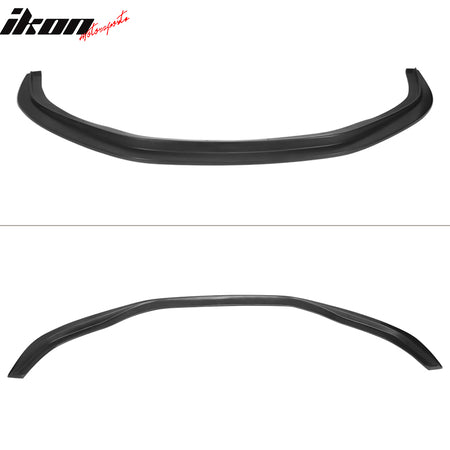 Compatible With 03-05 Honda Accord 2 Door MDA Style Front Bumper Lip Spoiler Black PU By IKON MOTORSPORTS