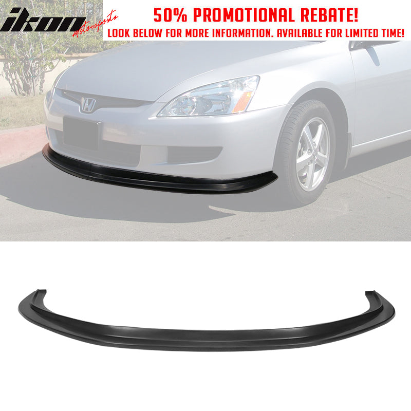 2003-2005 Honda Accord Coupe MDA Style Front Bumper Lip Spoiler PU