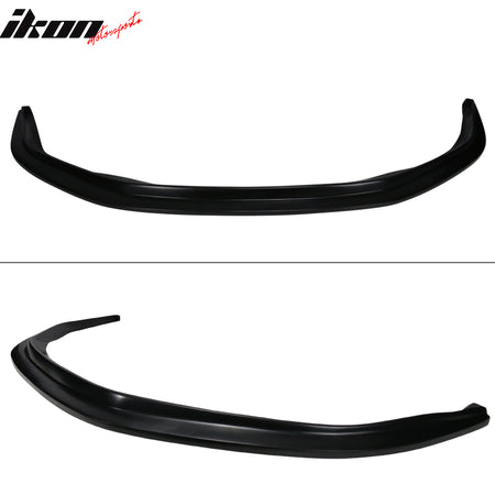 Compatible With 03-05 Honda Accord 4 Door MDA Style Front Bumper Lip Spoiler Black PU By IKON MOTORSPORTS