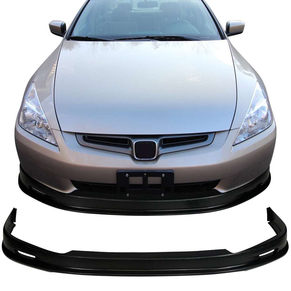 Fits 03-05 Honda Accord Sedan Mugen PP Front Bumper Lip