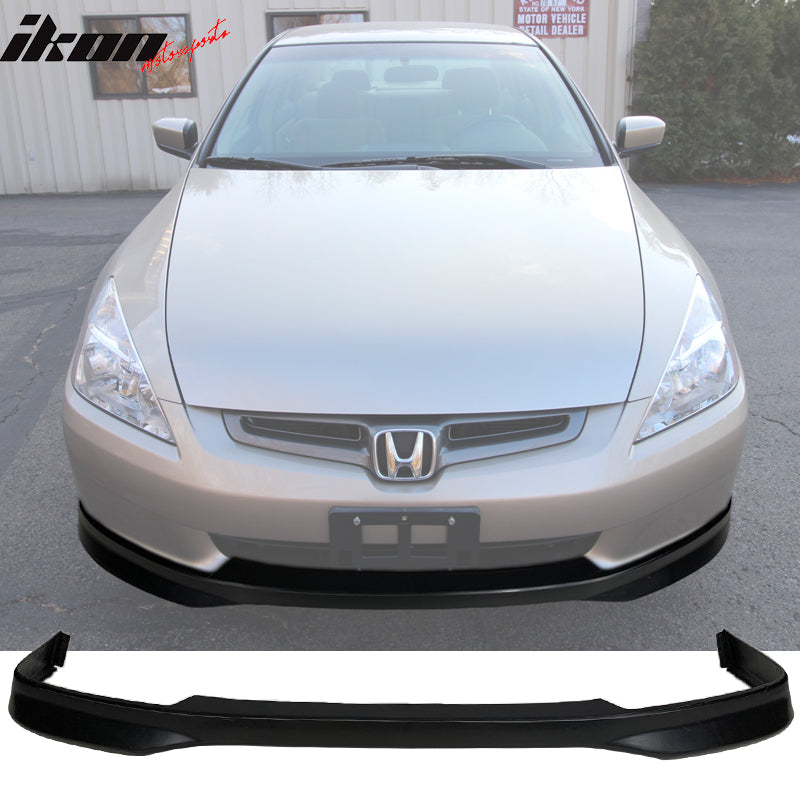 Fits 03-05 Honda Accord Sedan Type R Front Bumper Lip - PP