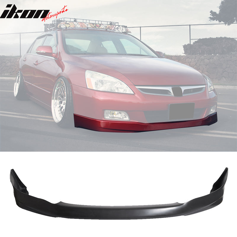 2003-2005 Honda Accord Sedan T-R Style Unpainted Front Bumper Lip PU