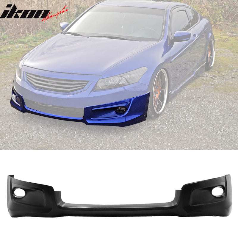 2008-2012 Honda Accord 2Dr HFP Style Front Bumper Lip PU