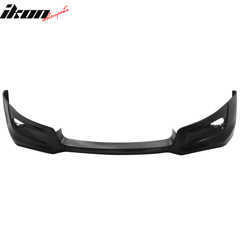 Fits 08-12 Honda Accord Coupe HFP Style Front Bumper Lip Spoiler Unpainted PU