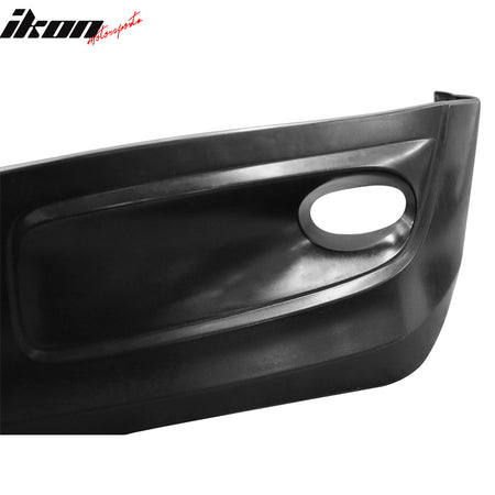 Fits 08-12 Honda Accord Coupe HFP Style Front Bumper Lip Spoiler Unpainted PU