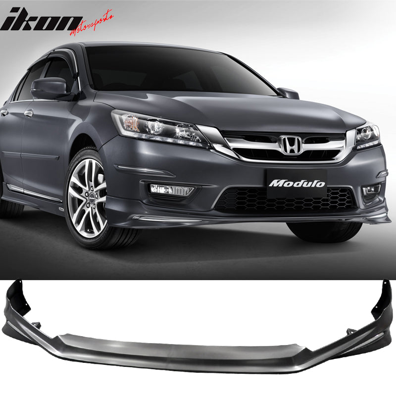 2013-2015 Honda Accord Sedan MD Style Front Bumper Lip PP 4DR