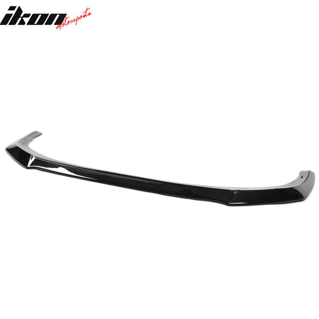 Fits 23-24 Honda Accord Sedan V3 Style Front Bumper Lip Spoiler Gloss Black ABS