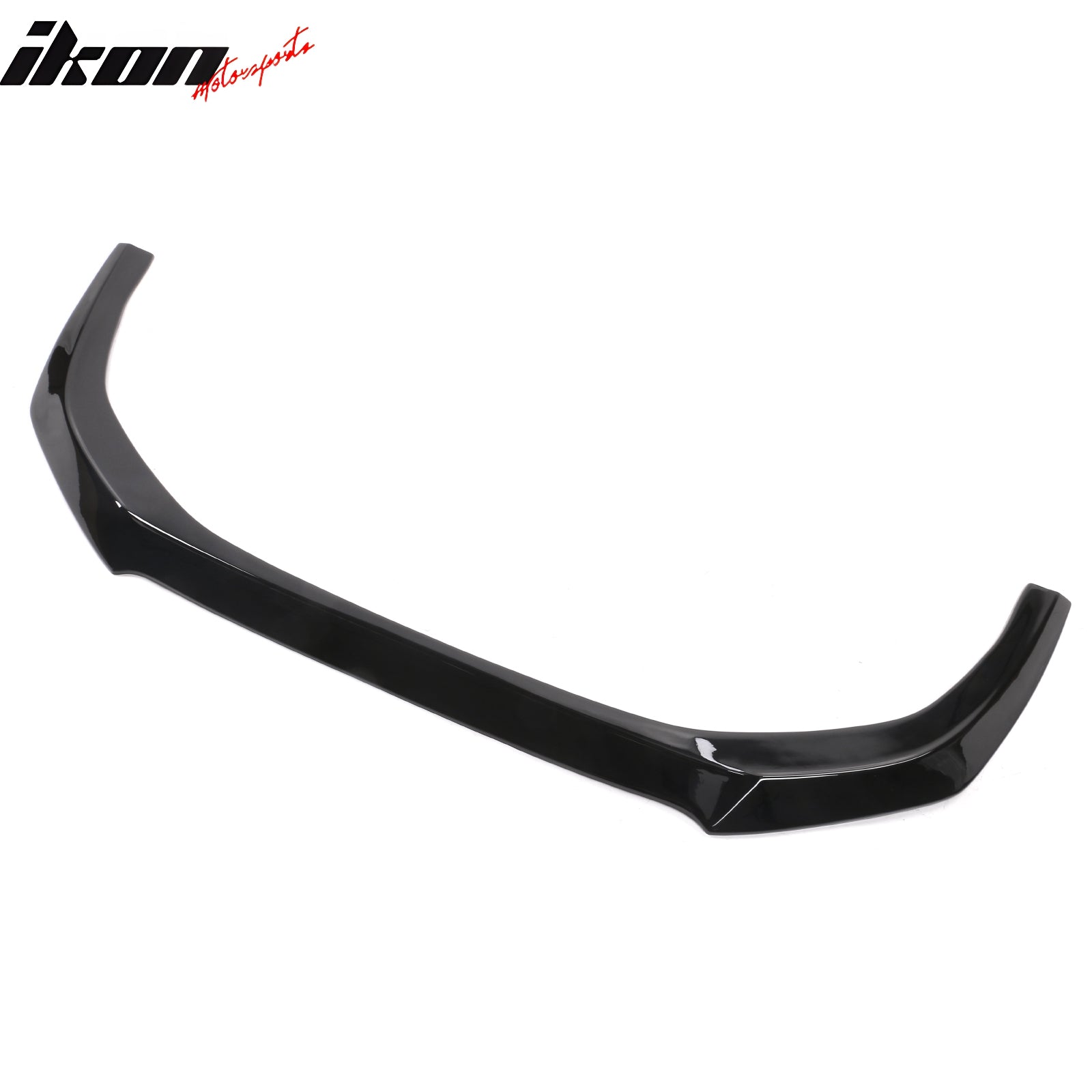 Fits 23-24 Honda Accord Sedan V3 Style Front Bumper Lip Spoiler Gloss Black ABS