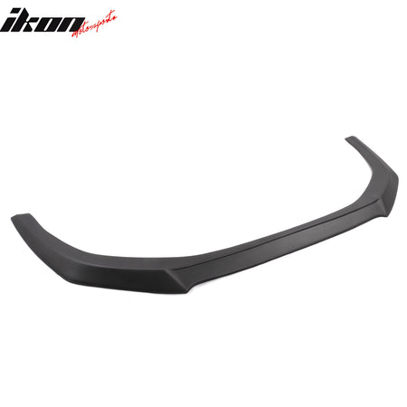 Fits 23-25 Honda Accord Sedan V3 Style Front Bumper Lip Spoiler Matte Black ABS