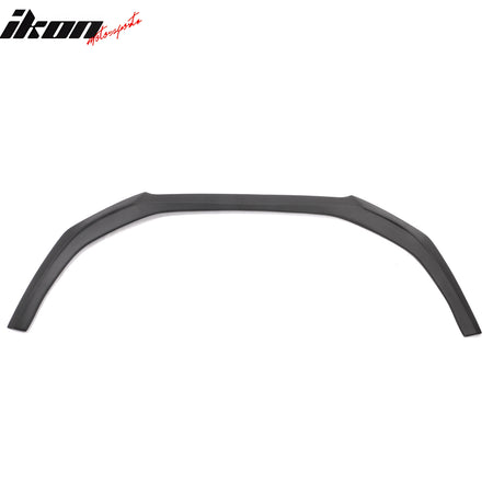 Fits 23-24 Honda Accord Sedan V3 Style Front Bumper Lip Spoiler Matte Black ABS