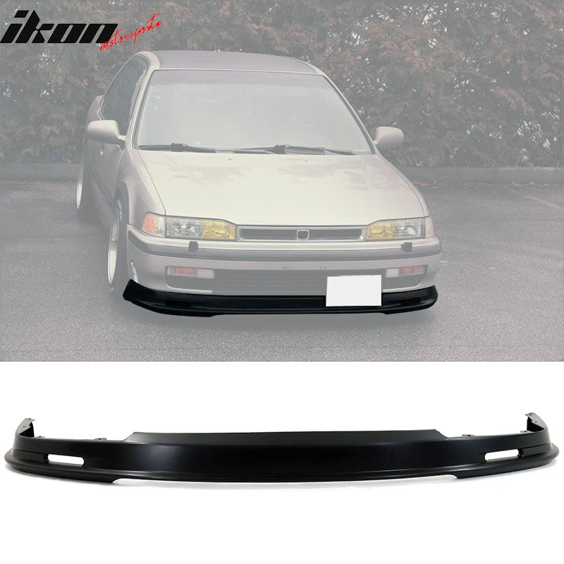 1990-1993 Honda Accord DX EX LX Mugen Style Front Bumper Lip Spoiler