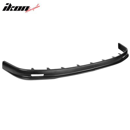 IKON MOTORSPORTS Front Bumper Lip Compatible With 1996-1997 Honda Accord 4CYL, PU Front Lip Spoiler Splitter 2PCS