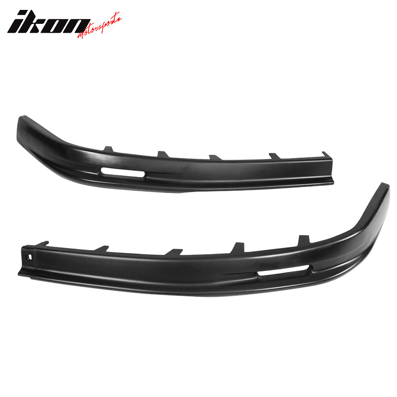 Fits 96-97 Honda Accord Mugen Style PU Unpainted Front Bumper Lip Spoiler 2PC