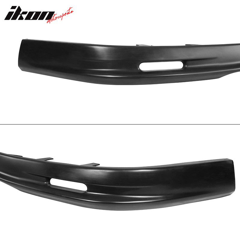 Fits 96-97 Honda Accord Mugen Style PU Unpainted Front Bumper Lip Spoiler 2PC