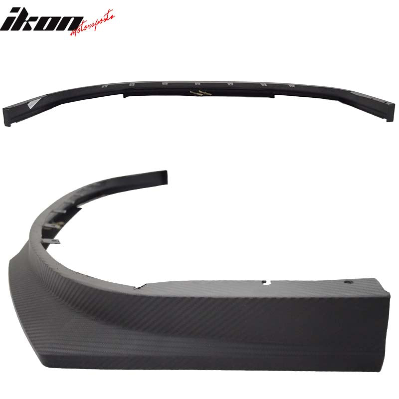 Fits 96-97 Accord 4Dr 2Dr HC1 Style Front Bumper Lip Spoiler - Matte Black PP