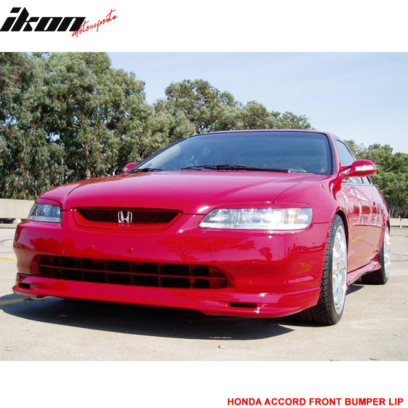 Fits 98-00 Honda Accord Mugen PP Front Bumper Lip Spoiler