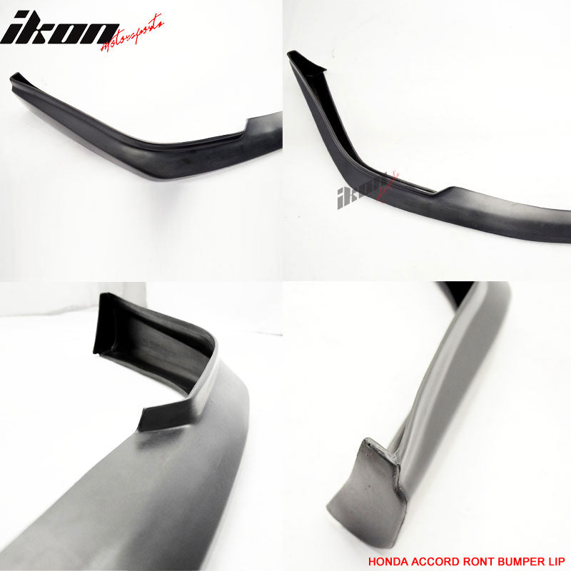 Fits 98-00 Accord Coupe 2Dr Sport Front Bumper Lip Spoiler PU