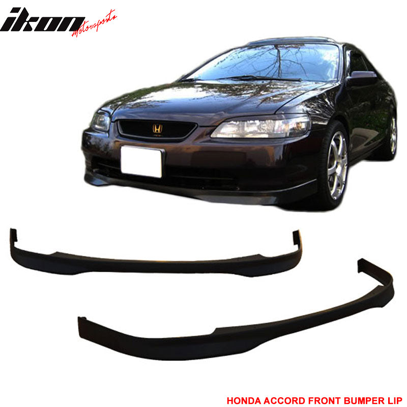 Fits 98-00 Honda Accord 2Dr Type R Front Bumper Lip Spoiler Painted Color