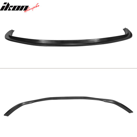 Compatible With 98-00 Honda Accord 4 Door MDA Style Front Bumper Lip Spoiler Black PU By IKON MOTORSPORTS