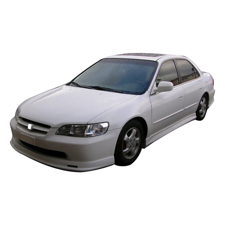 Fits 98-02 Honda Accord Sedan Mugen Style Front Bumper Lip Spoiler Splitter PU