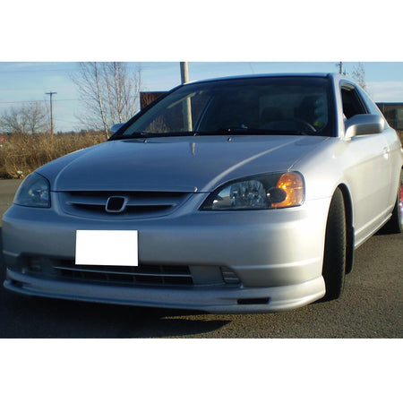 Fits 01-03 Honda Civic 2/4Dr Mugen Style Front Bumper Lip Spoiler - PP