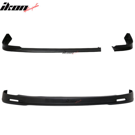 Fits 01-03 Honda Civic EM2 2DR Mugen Style Front + NEW TR Style Rear Bumper Lip