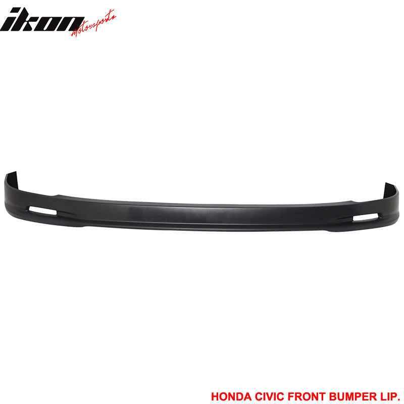 Compatible With 2001-2003 Honda Civic 2/4Dr Front Bumper Lip - PP