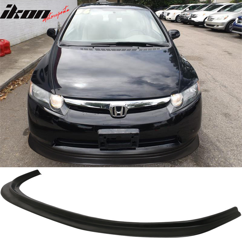 2006-2008 Honda Civic FA5 4Dr Sedan Ikon Aero DP Front Lip Splitter