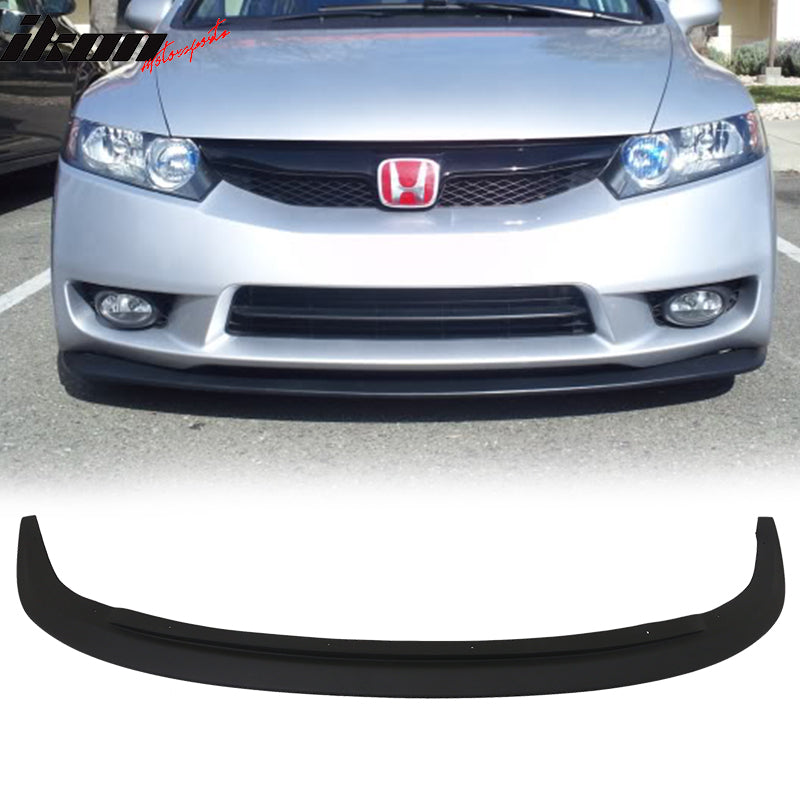 2006-2008 Honda Civic 4Dr STI Style Front Bumper Lip Chin Spoiler PU