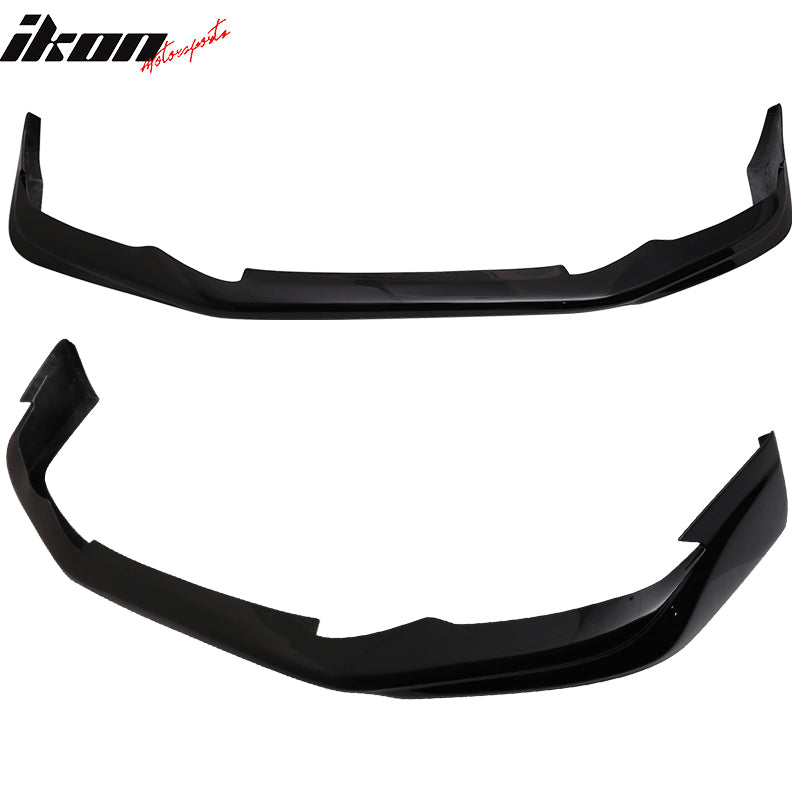 Fits 12-13 Civic Coupe MD Front Lip Painted #NH731P Crystal Black Pearl