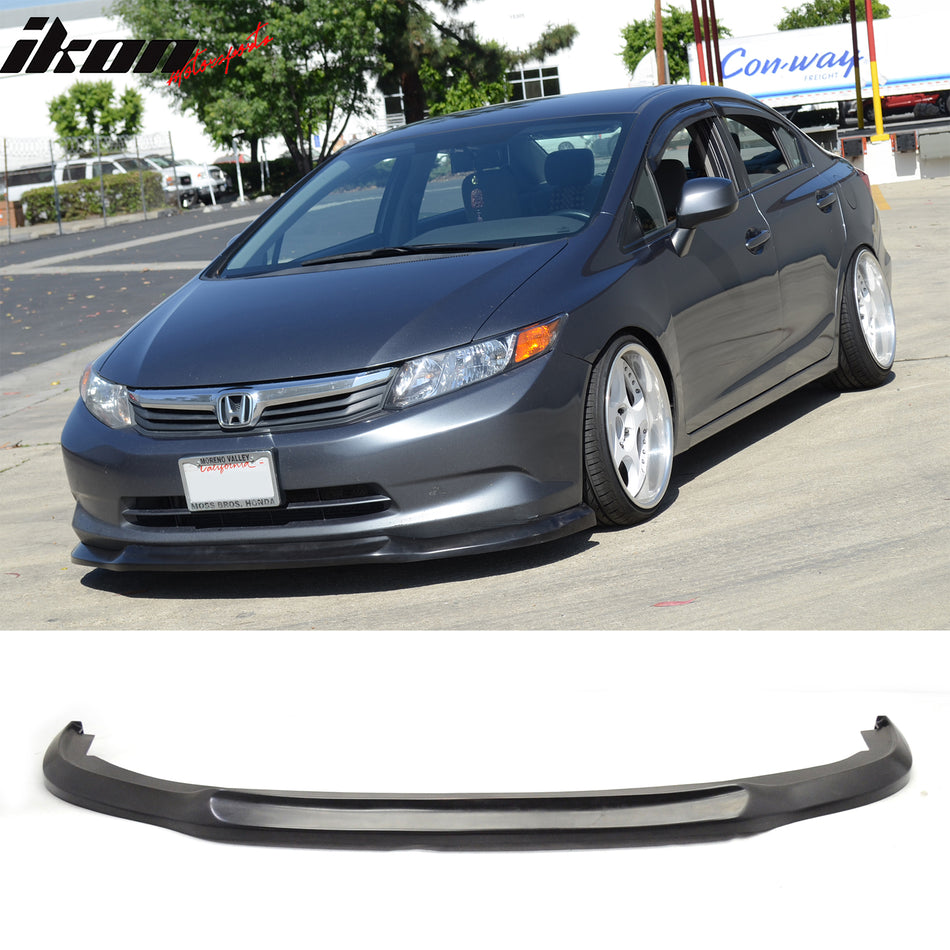 2012 Honda Civic 4 Door Sedan Ikon  (Usdm Model) Front Bumper Lip