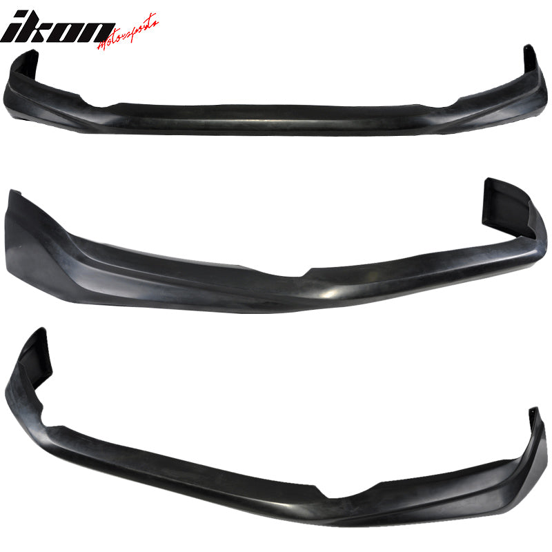 Fits 12 Civic 4Dr Sedan JDM MD Style Front Bumper Lip Spoiler - PU