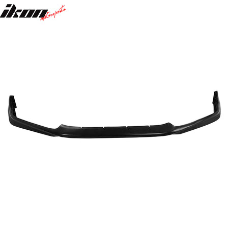 Front Bumper Lip Compatible With 2012 Honda Civic 4 Door Sedan, MD Style PU Black Front Lip Spoiler Splitter by IKON MOTORSPORTS