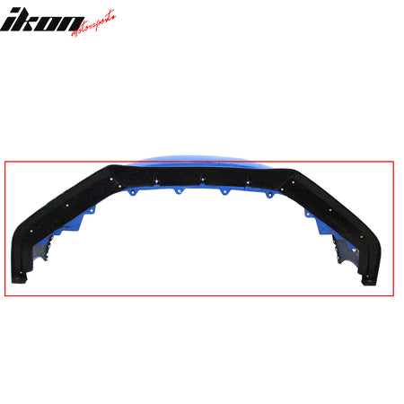 Fits 13-15 Honda Civic EK Sedan 4Dr IKON V3 Style PU Front Bumper Lip Spoiler