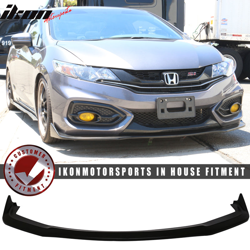 2014-2015 Honda Civic Coupe 2Dr CS2 Front Bumper Lip PU