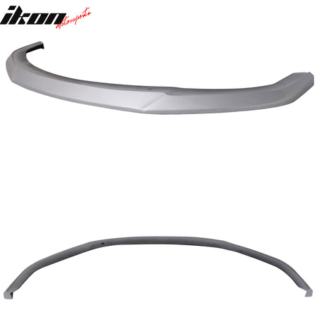 Fits 14-15 Honda Civic 2DR Coupe Front Bumper Lip Spoiler Painted #NH700M Silver