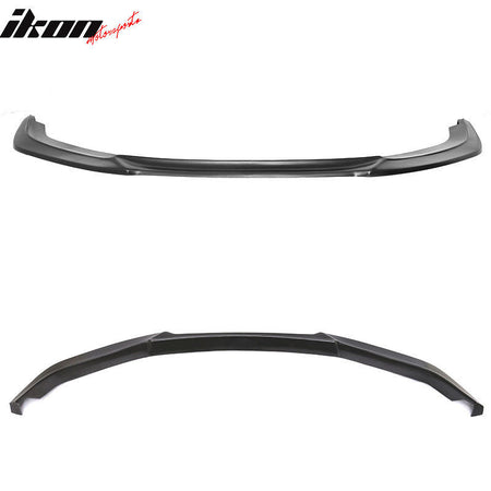 Fits 16-18 Honda Civic Coupe Sedan IKON GT Style Front Bumper Lip +  Side Caps