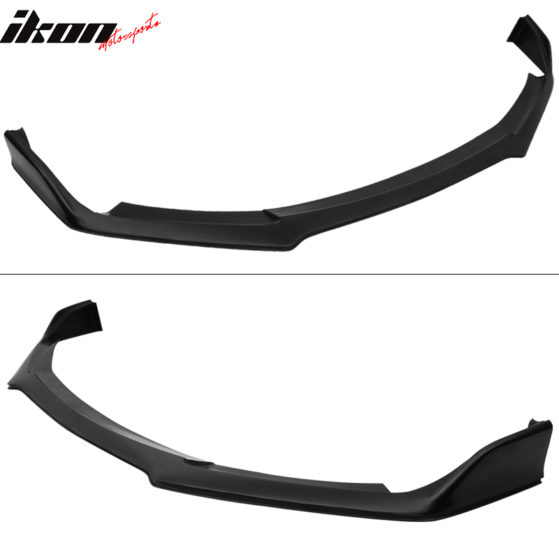 Fits 16-18 Honda Civic 10th Gen Non-Si Type R Style Front Bumper Lip Spoiler PU